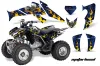 Honda TRX 250EX / 250R / 250X ATV Graphic Kit - 2006-2024 Motorhead Blue