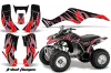 Honda TRX 250EX / 250X ATV Graphic Kit - 2002-2005 Tribal Flames Red