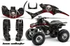 Honda TRX 300EX ATV Graphic Kit - 1993-2006 Bone Collector Black