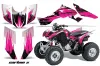 Honda TRX 300EX ATV Graphic Kit - 2007-2013 Carbon X Pink