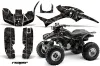 Honda TRX 300EX ATV Graphic Kit - 1993-2006 Reaper Black