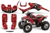 Honda TRX 300EX ATV Graphic Kit - 1993-2006 Reaper Red