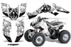 Honda TRX 300EX ATV Graphic Kit - 2007-2013 Reaper White