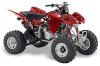 Honda TRX 400 EX ATV Graphic Kit - 2008-2016 Checkered Skull Silver