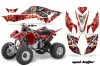 Honda TRX 400 EX ATV Graphic Kit - 2008-2016 Mad Hatter Silver
