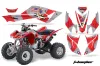 Honda TRX 400 EX ATV Graphic Kit - 2008-2016 T Bomber Red