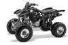 Honda TRX 400EX ATV Graphic Kit - 1999-2007 Checkered Skulls Black