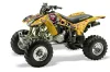 Honda TRX 400EX ATV Graphic Kit - 1999-2007 Ed Hardy - Love Kills Yellow