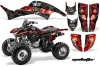 Honda TRX 400EX ATV Graphic Kit - 1999-2007 Mad Hatter Black