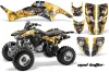 Honda TRX 400EX ATV Graphic Kit - 1999-2007 Mad Hatter Black