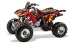 Honda TRX 400EX ATV Graphic Kit - 1999-2007 Motorhead Red