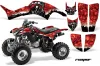 Honda TRX 400EX ATV Graphic Kit - 1999-2007 Reaper Red