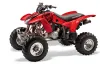 Honda TRX 400EX ATV Graphic Kit - 1999-2007 Silver Star - Reloaded Red