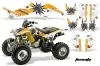 Honda TRX 400EX ATV Graphic Kit - 1999-2007 Toxicity Yellow