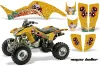 Honda TRX 400EX ATV Graphic Kit - 1999-2007 Vegas Baller Yellow