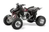 Honda TRX 450R ATV Graphic Kit - 2004-2016 Bone Collector Black