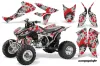 Honda TRX 450R ATV Graphic Kit - 2004-2016 Camoplate Red