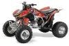 Honda TRX 450R ATV Graphic Kit - 2004-2016 Ed Hardy - Love Kills Red