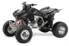 Honda TRX 450R ATV Graphic Kit - 2004-2016 Skulls and Hammers Silver