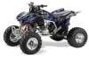 Honda TRX 450R ATV Graphic Kit - 2004-2016 Mad Hatter Blue