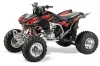 Honda TRX 450R ATV Graphic Kit - 2004-2016 Tribal Flames Red