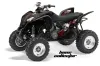 Honda TRX 700 XX ATV Graphic Kit - 2008-2015 Bone Collector Black