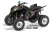 Honda TRX 700 XX ATV Graphic Kit - 2008-2015 Ed Hardy - Love Kills Black