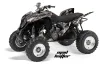 Honda TRX 700 XX ATV Graphic Kit - 2008-2015 Mad Hatter Black