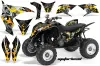 Honda TRX 700 XX ATV Graphic Kit - 2008-2015 Motorhead Black