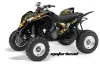 Honda TRX 700 XX ATV Graphic Kit - 2008-2015 Motorhead Black