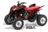 Honda TRX 700 XX ATV Graphic Kit - 2008-2015 Skulls and Hammers Red