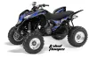 Honda TRX 700 XX ATV Graphic Kit - 2008-2015 Tribal Flames Blue