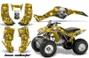 Honda TRX 90 ATV Graphic Kit - 2006-2019 Butterfly White