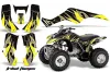 Honda TRX 90 ATV Graphic Kit - 2006-2019 Reaper White