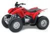 Honda TRX 90 ATV Graphic Kit - 2006-2019 Silver Star - Reloaded Black