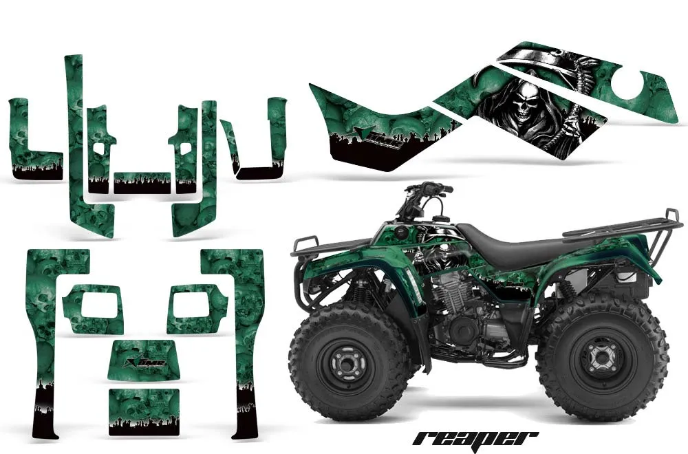 Kawasaki Bayou 220 / 250 / 300 ATV Custom Graphic Kit - All Years