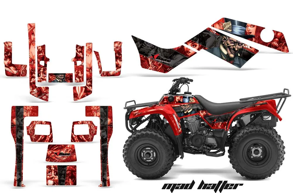 Kawasaki Bayou 220 / 250 / 300 ATV Custom Graphic Kit - All Years