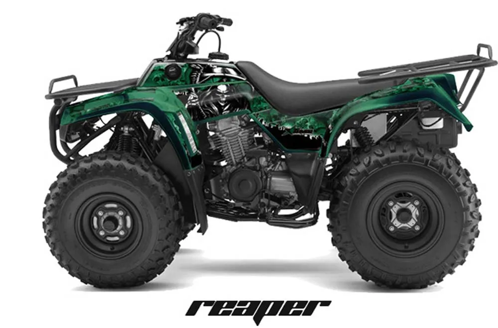 Kawasaki Bayou 220 / 250 / 300 ATV Graphic Kit - All Years Reaper Green