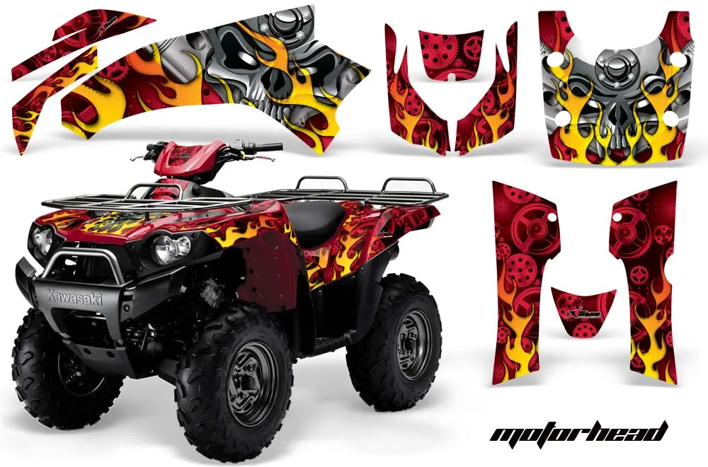 Kawasaki Brute Force 750 / 750i ATV Custom Graphic Kit - 2005-2011