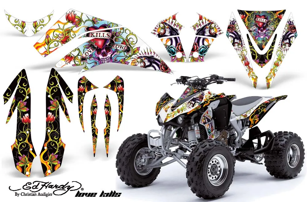 Kawasaki KFX 450 ATV Custom Graphic Kit - 2008-2015