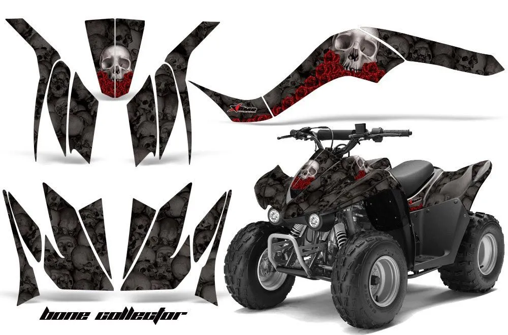 Kawasaki KFX 50/ 90 ATV Custom Graphic Kit - 2007-2022