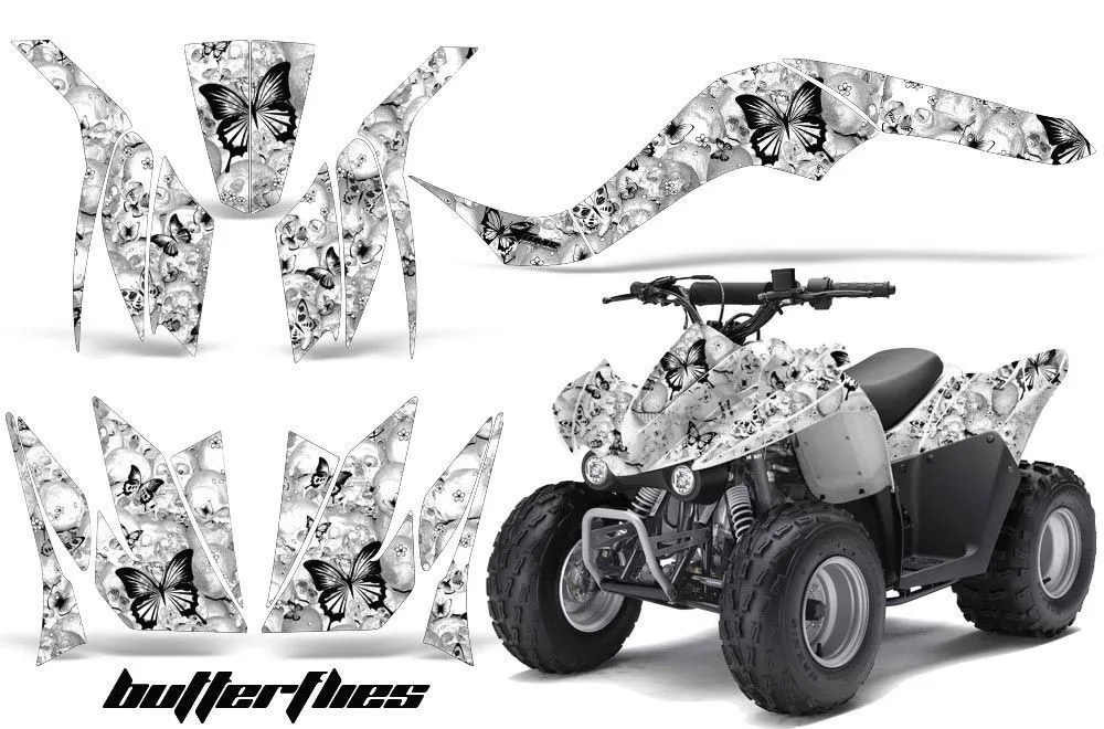 Kawasaki KFX 50/ 90 ATV Custom Graphic Kit - 2007-2022