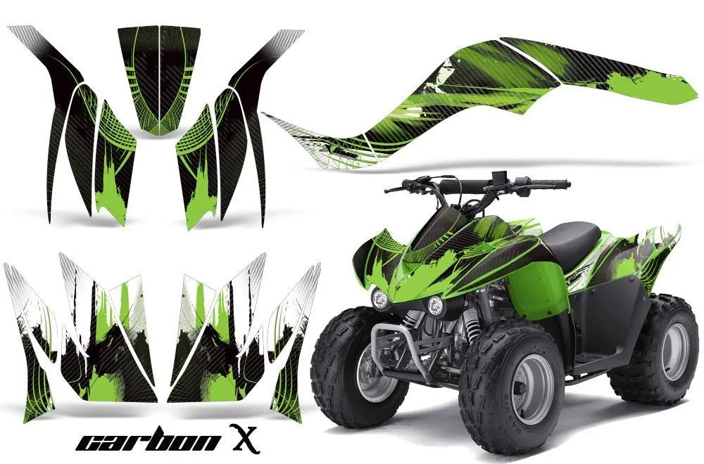 Kawasaki KFX 50/ 90 ATV Custom Graphic Kit - 2007-2022