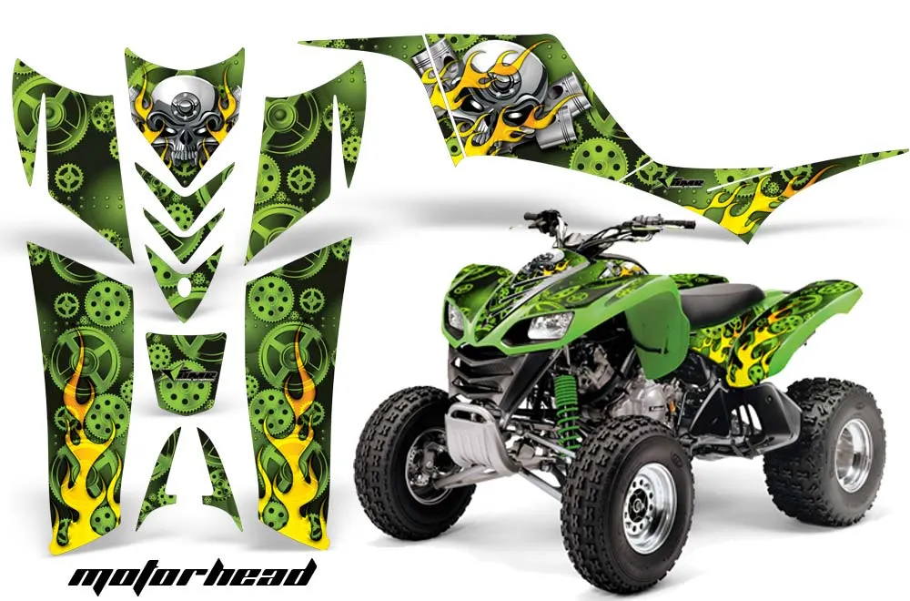 Kawasaki KFX 700 ATV Custom Graphic Kit - 2004-2009