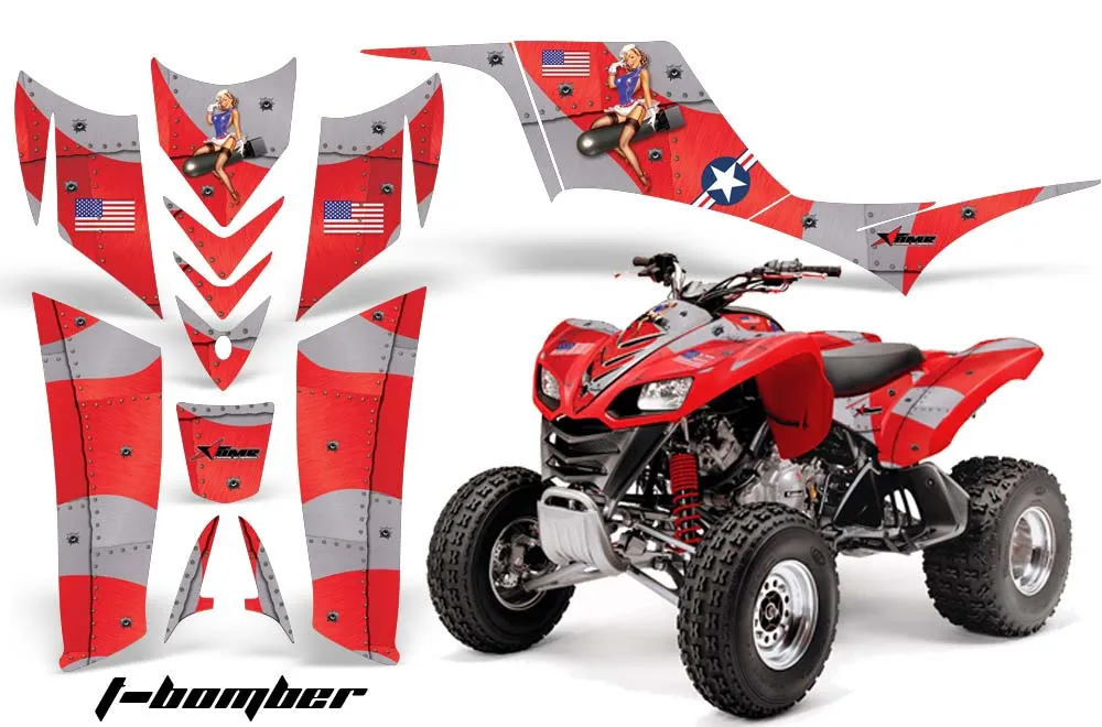 Kawasaki KFX 700 ATV Custom Graphic Kit - 2004-2009