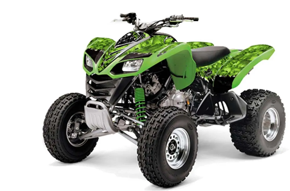 Kawasaki KFX 700 ATV Graphic Kit - 2004-2009 Reaper Green
