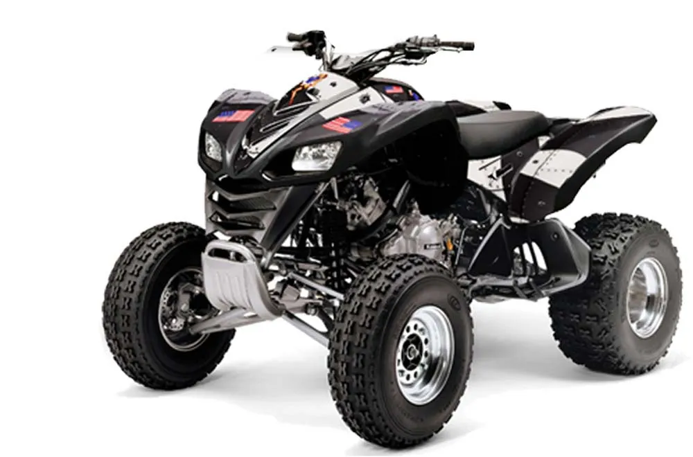 Kawasaki KFX 700 ATV Graphic Kit - 2004-2009 T Bomber Black