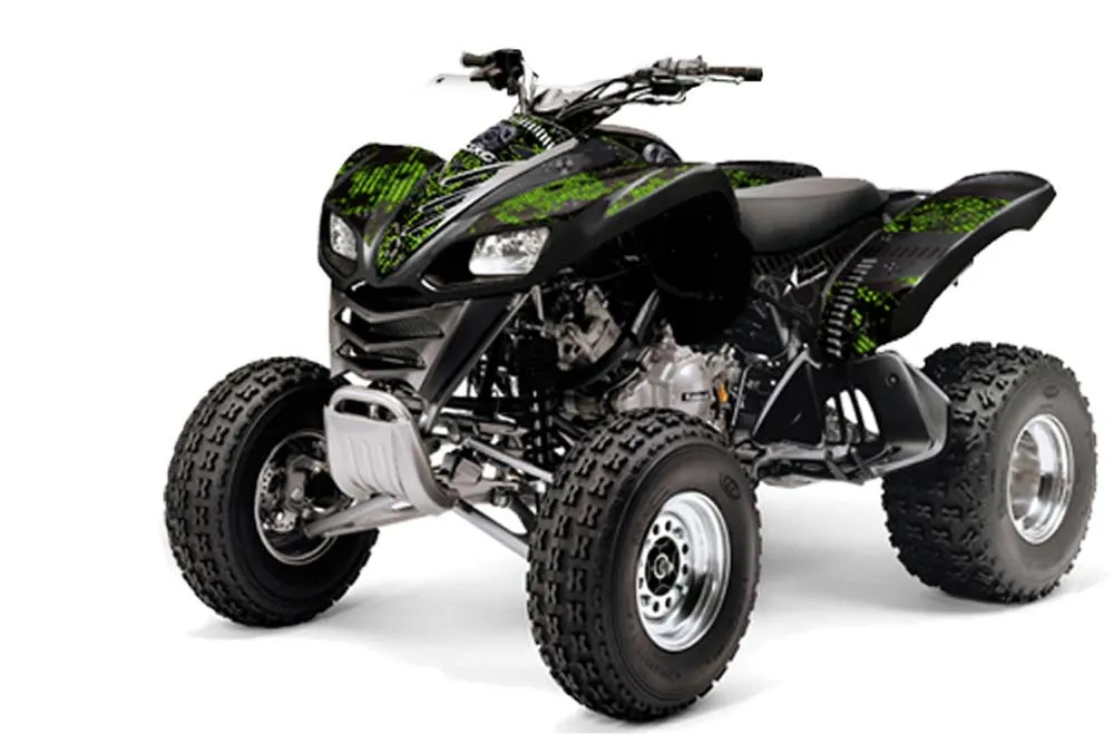 Kawasaki KFX 700 ATV Graphic Kit - 2004-2009 Toxicity Green