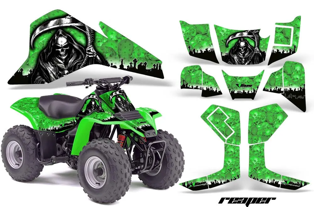 Kawasaki KFX 80 ATV Custom Graphic Kit - 2003-2006
