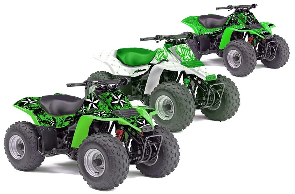 Kawasaki KFX 80 ATV Custom Graphic Kit - 2003-2006